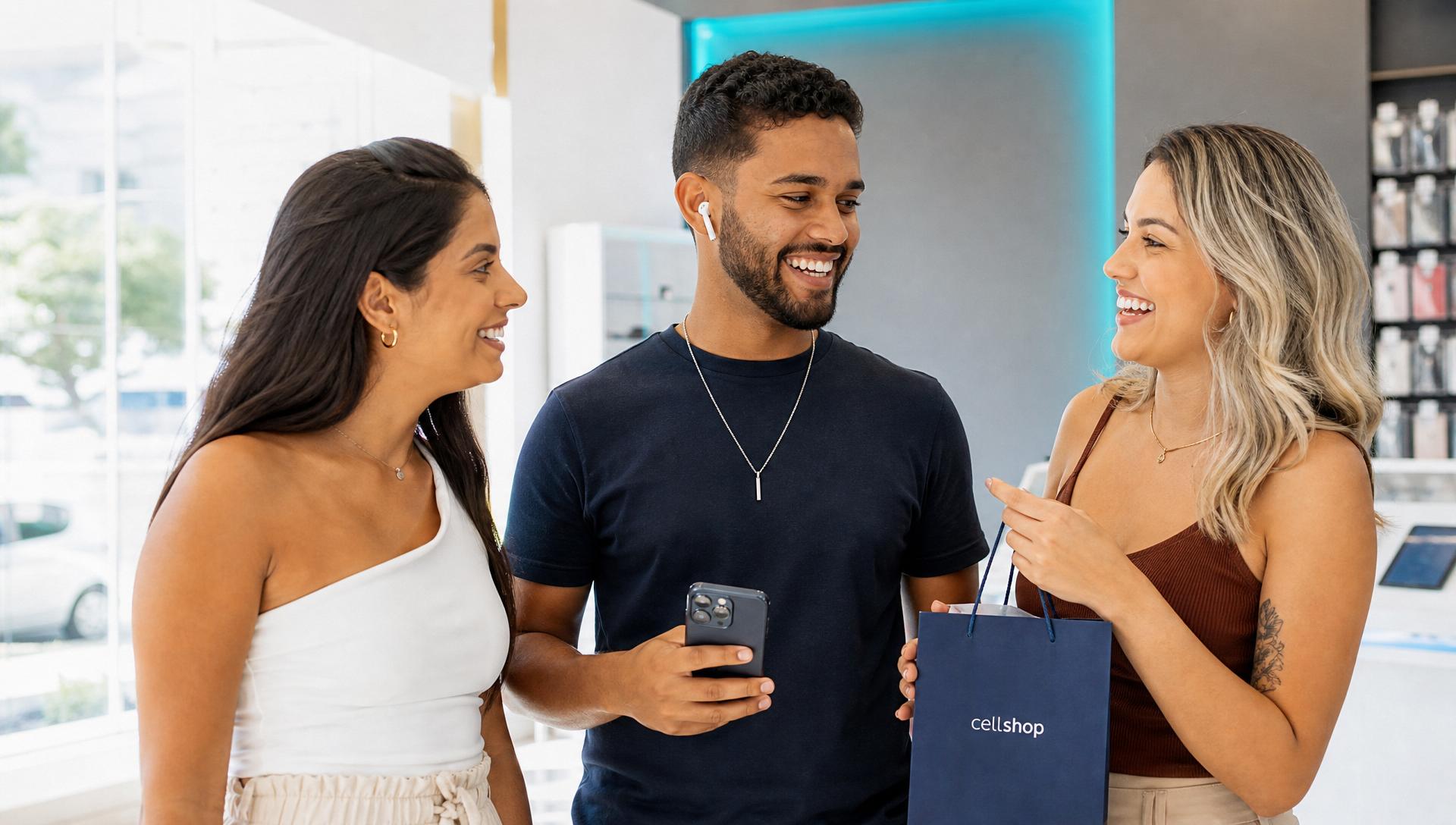 Campanha institucional Cellshop